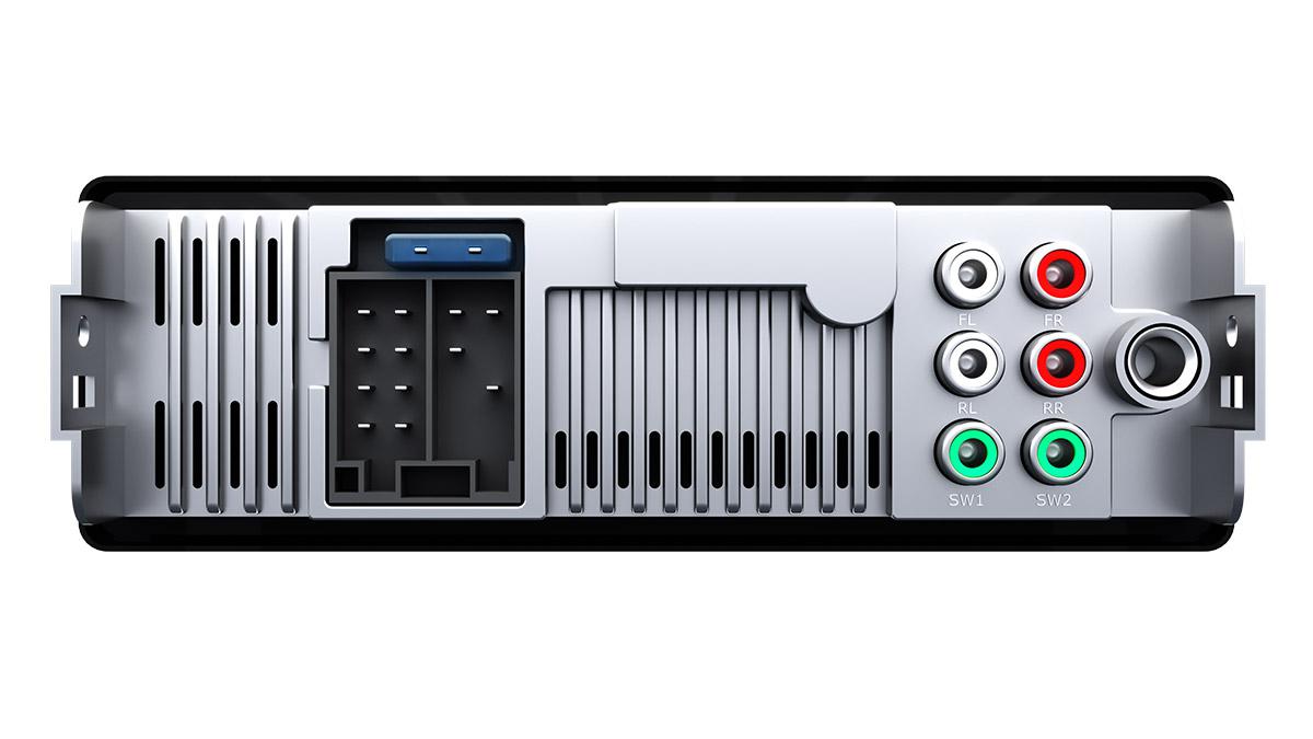 Premiera MVH 120 FM\USB\BT ресивер красная подсветка