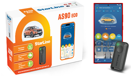 Автосигнализация StarLine AS90 ECO