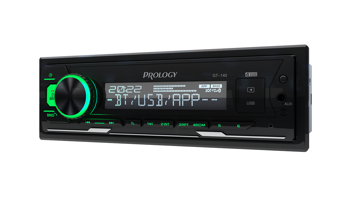 Ресивер PROLOGY GT-140 FM SD/USB с Bluetooth