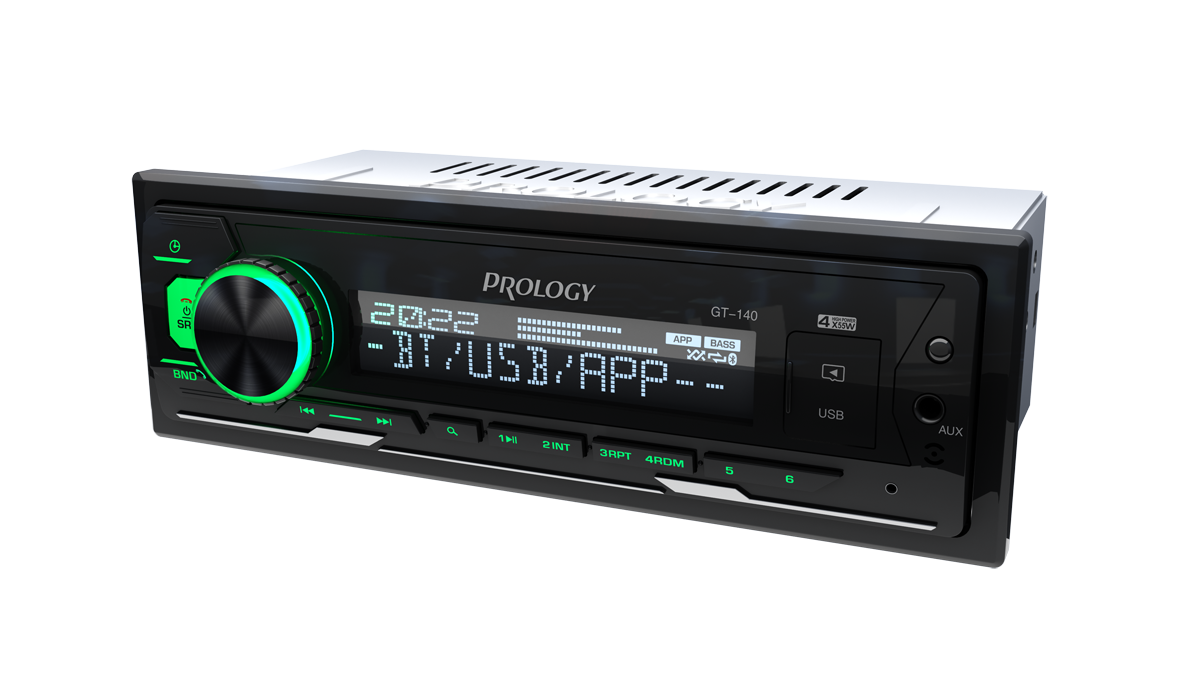 Ресивер PROLOGY GT-140 FM SD/USB с Bluetooth