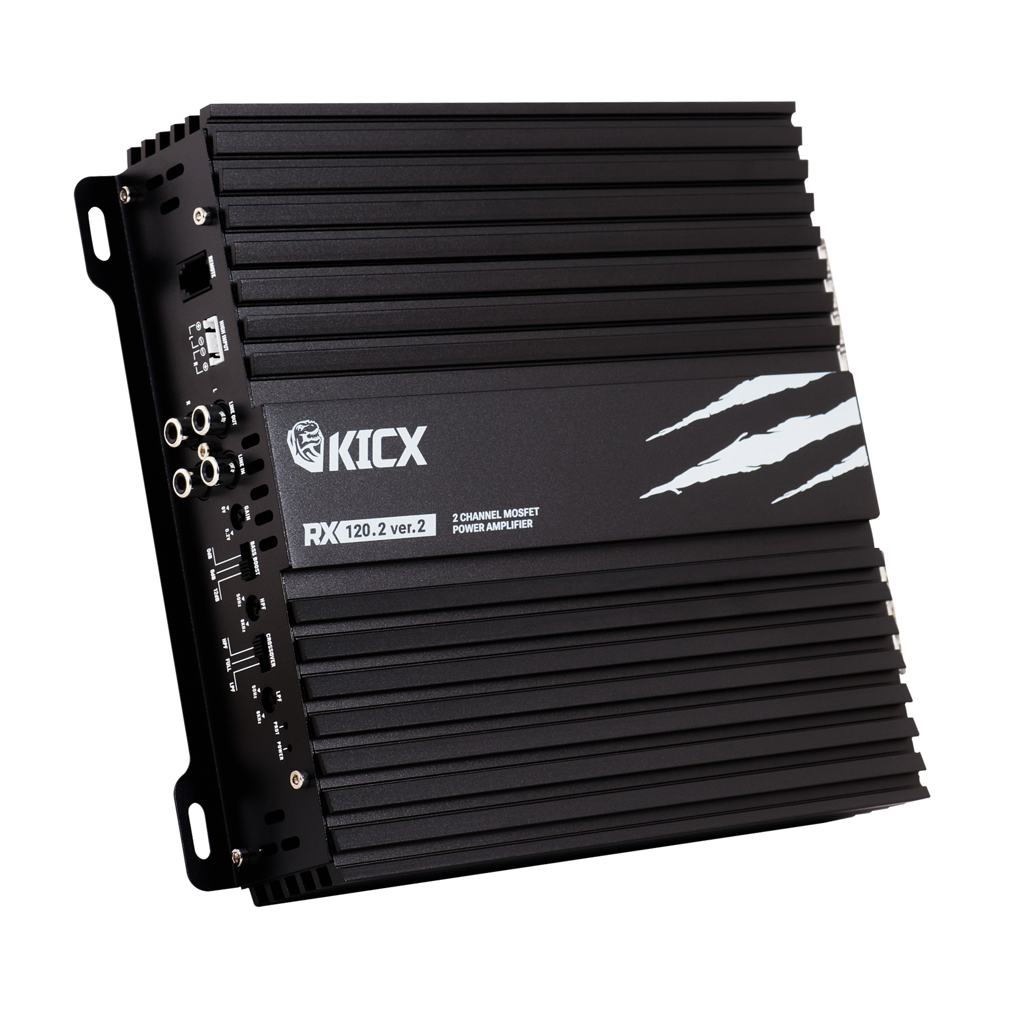 Автомобильный 2х канальный усилитель RX 120.2 ver.2, KICX TM