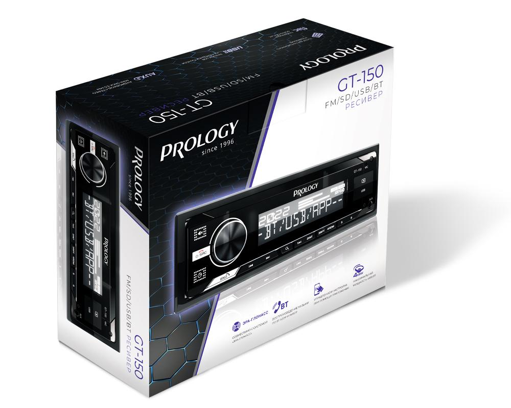 Ресивер PROLOGY GT-150 FM SD/USB с Bluetooth