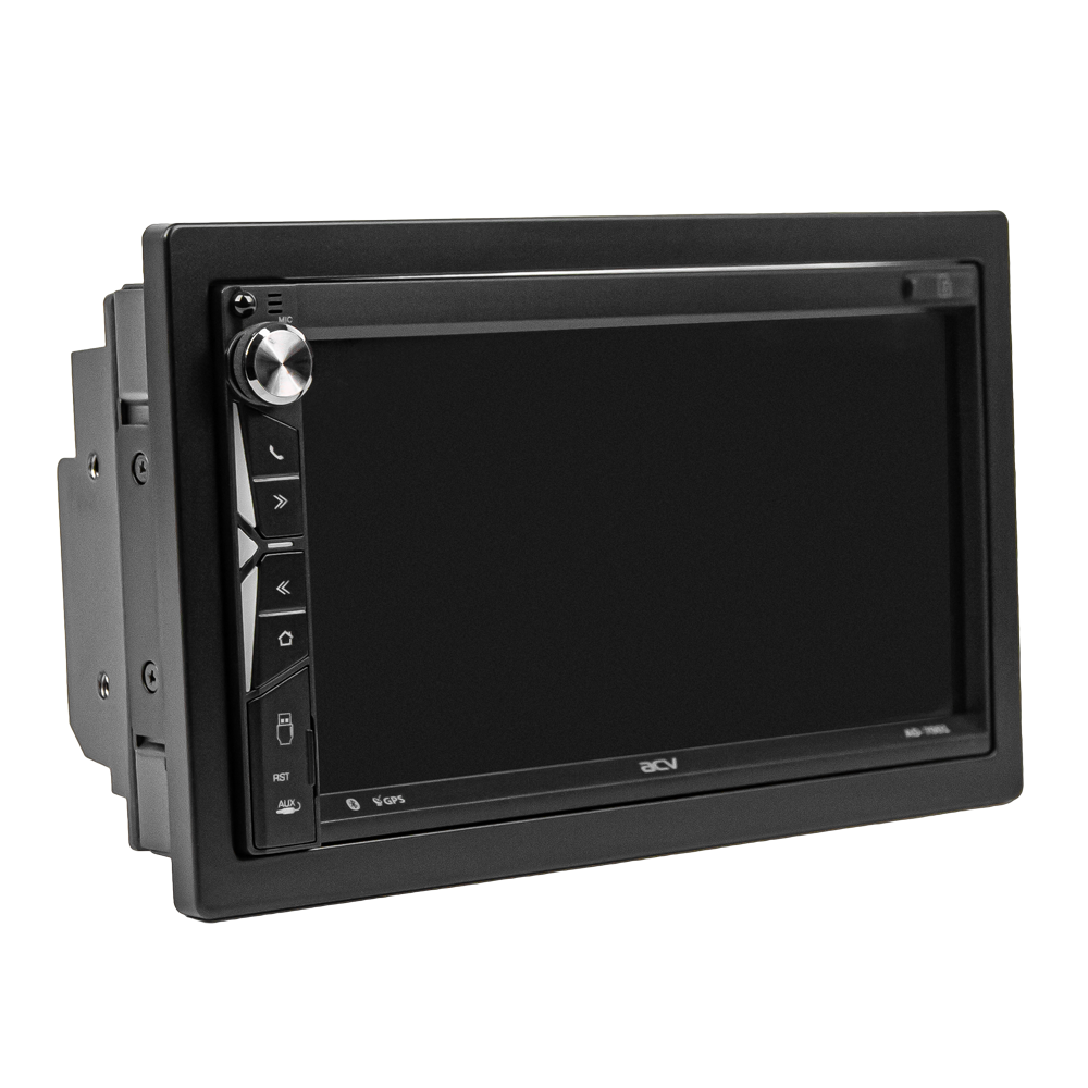 ACV AD-7001 (2din EURO/мультимедиа/6.9"/Android 10/1024*600/2+32Гб/FM/AM/2*USB/RDS/SD/4*50/BT/GPS