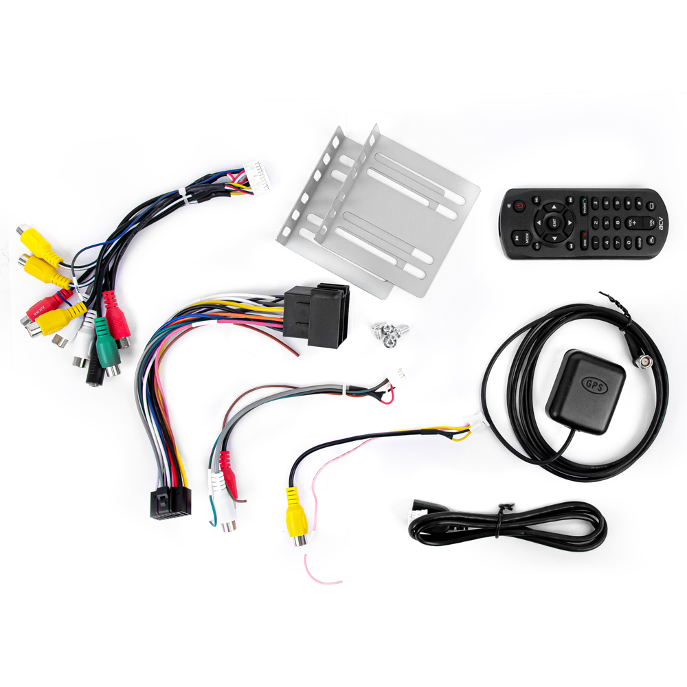 ACV AD-7001 (2din EURO/мультимедиа/6.9"/Android 10/1024*600/2+32Гб/FM/AM/2*USB/RDS/SD/4*50/BT/GPS