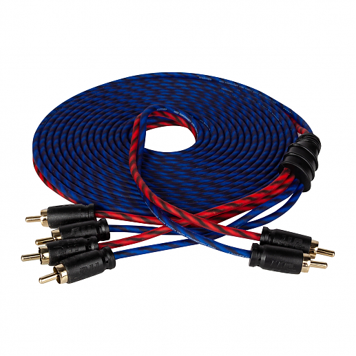 Межблочный 2RCA-4RCA кабель Headshot RCA-24-5-SS