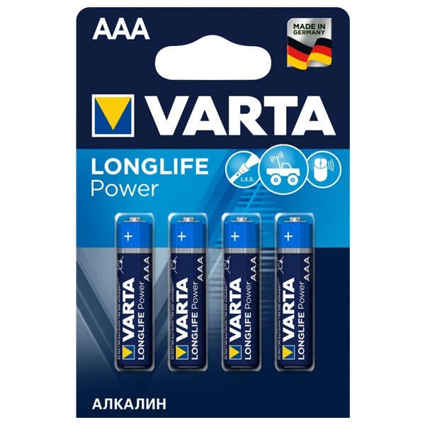 Батарейка VARTA Longlife Power AAA