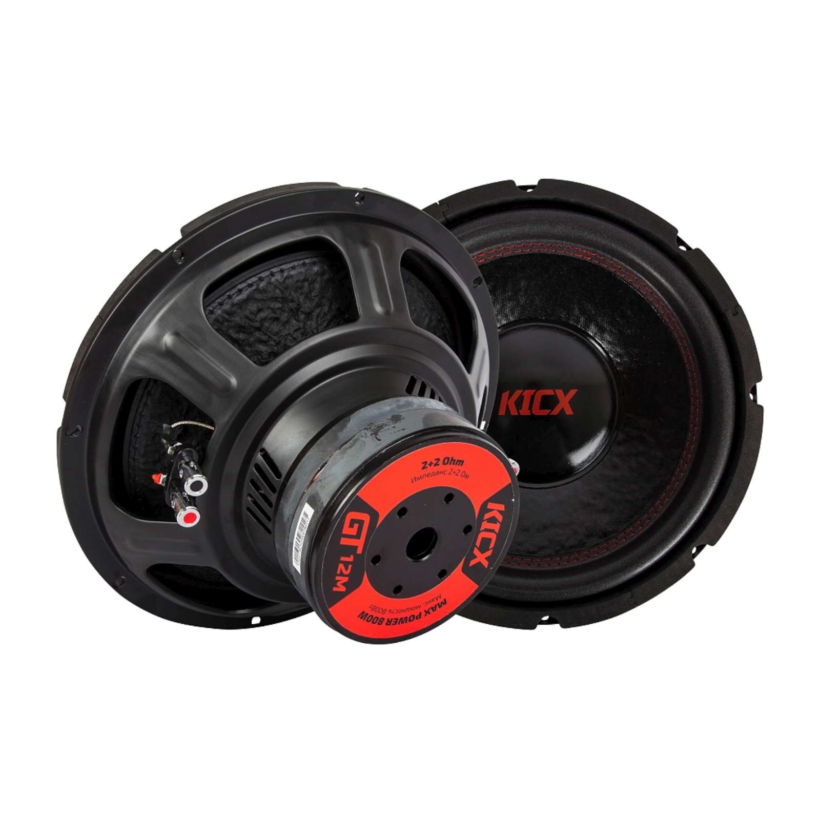 Сабвуфер автомобильный ТМ "KICX" GT-12M