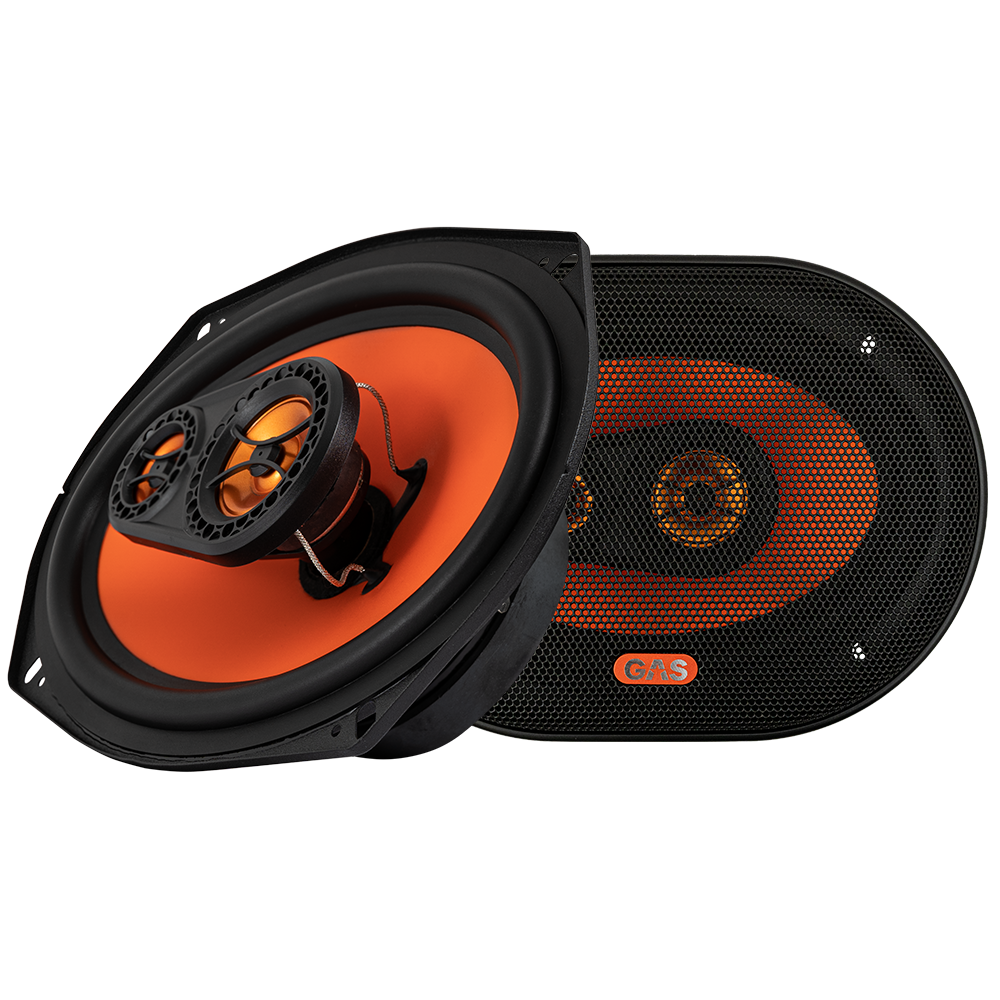 Акустические колонки GAS MAD Level 1 Coaxial Speaker 6x9" X1-694