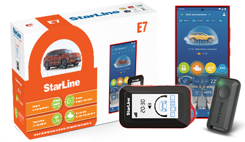 А/ сигнализация SL E7 LTE-GPS