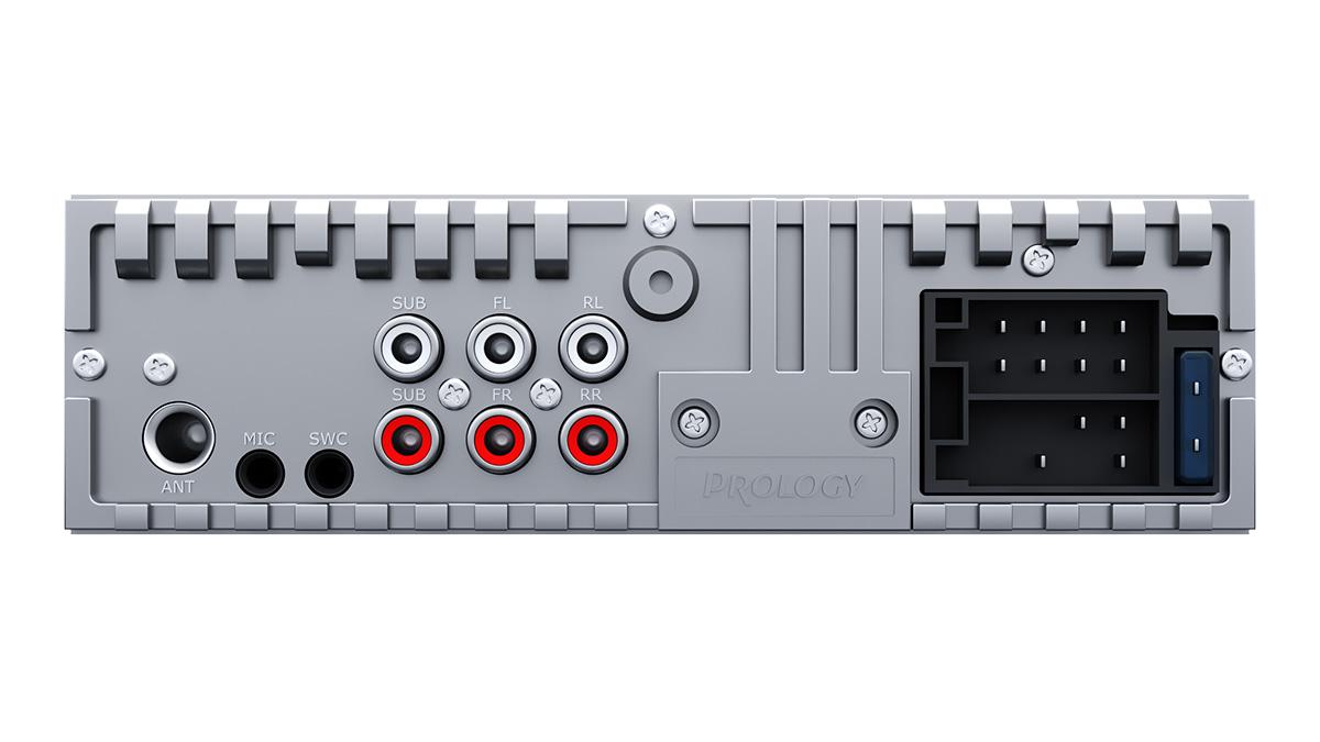 PROLOGY CMD-300 MP3/CD/AM/FM-ресивер,Встроенный аудиопроцессор DSP